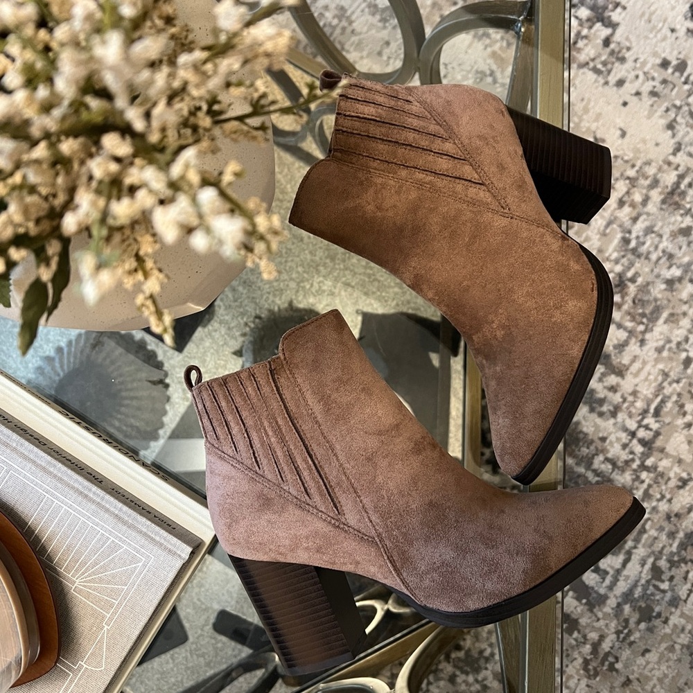 Taupe Ankle Boots